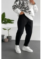 NO61 MAN Bouyfriend Black Color Comfortable Fit Jeans