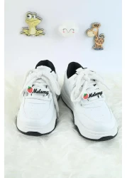 Moda Lime Unisex Children's Sports Shoes Kuromi Special Design Lace-Up and Velcro Sneakers