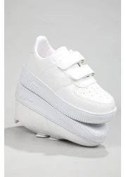 Beınsteps Air Sole Comfortable Breathable White White Children's Sports Shoes Air V2