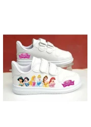 LİASSHOES Printed Princess Sneaker Sports Shoes for Kids