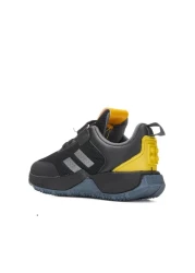 homiro Black-yellow Booties Filet - Laced and Banded