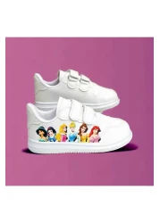 LİASSHOES Purples Princess Printed Girl's Sneakers