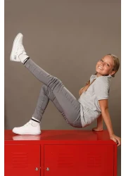 Jump 27760 Velcro White Unisex Kids Sneakers Casual Sneakers