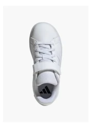 adidas Boys' Textured School Shoes with Hook and Loop Closure - Grand Court 2.0 EL C