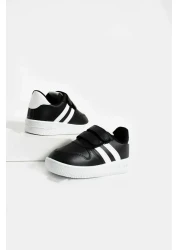 Tetaf حذاء رياضي للأطفال والرضع للجنسين - حذاء رياضي مدرسي بشريط فيلكرو هوائي