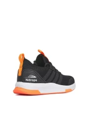 Ndrops 02 حذاء رياضي شبكي، صيفي، لتقويم العظام، مريح، خفيف الوزن، أسود برتقالي اللون للأطفال