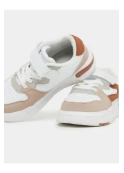 Styli حذاء رياضي منخفض الكعب بألوان متعددة مع إغلاق فيلكرو