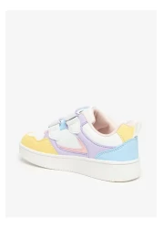 Flora Bella by Shoexpress Colourblock Sneakers with Hook and Loop Closure