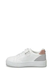 U.S. Polo Assn. UNIV 4FX White Girls' Sneaker
