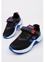 homiro حذاء أسود من Sax Booties فيليه - برباط وحزام