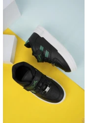 Muggo Jerry Daily Unisex Children's Guaranteed Elastic and Velcro Comfortable Sneaker Sports Shoes