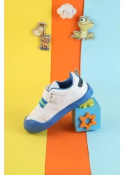 Moda Lime Unisex Full Orthopedic Flexible Breathable Children's Sports Shoes Velcro Soft Children's Colorful Sneakers