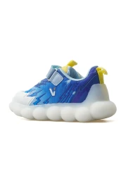 Vicco Flash Boy's Lighted Sports Shoes 25Y 346.214 Pe Navy Blue