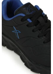Kinetix FESTO PU 3PR Black Boys' Sports Shoes