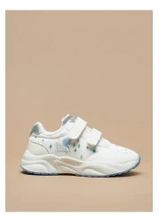 DİSNEY حذاء رياضي بطبعة فروزن مزود بخطاف وحلقة للإغلاق