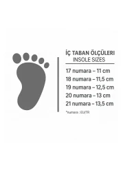 mia mia Sparkly First Step Shoes for Baby Girl - Non-Slip Sole Size 20-21