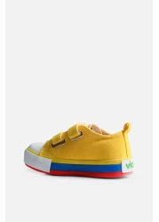 Vicco حذاء رياضي أصفر اللون للجنسين من Pacho Basic لمرحلة ما قبل المدرسة