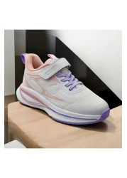 JOJO KIDS Girl's Orthopedic Sole Velcro Sports Shoes, Mesh Running Sneaker