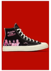 archiepet تصميم مخصص Blackpink مطبوعة عالية شفافة الوحيد أحذية رياضية للفتيات