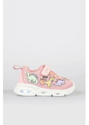 Vicco حذاء رياضي دينو لايت للفتيات لمرحلة ما قبل المدرسة