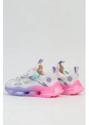 Benetton ® IMPORTED Girl's White Sports Shoes BNI-10275