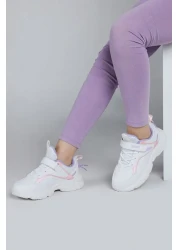 Jump 29605 Model White-Pink Sneakers