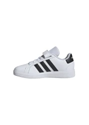 adidas Grand Court 20 El Unisex Kids White Casual Shoes Unisex Kids Ls Shoes Ih5529