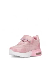 NS Little حذاء رياضي بناتي، ميلودي، وردي فاتح