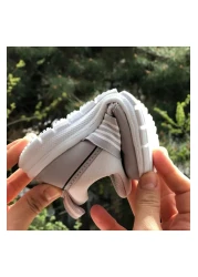 Pandalina أحذية أطفال كتان أحذية رياضية للأطفال للجنسين فايلون (خفيفة جدًا) مرنة جدًا