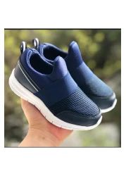 Pandalina أحذية أطفال كتان أحذية رياضية للأطفال للجنسين فايلون (خفيفة جدًا) مرنة جدًا