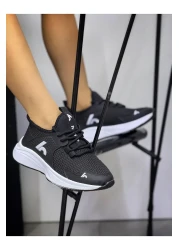 homiro Unisex Children's Sneakers - Black-white, Lace-up