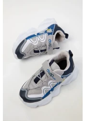 SOHO Ice-Navy Blue Kids Sneaker 20313