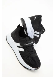 SOHO Black-White Kids Sneaker 20310