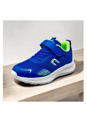 JOJO KIDS Boy's Orthopedic Sole Velcro Sports Shoes, Mesh Running Sneaker