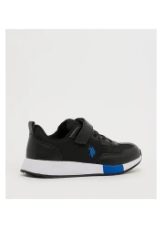 U.S. Polo Assn. حذاء رياضي باركر بوي أسود للجنسين