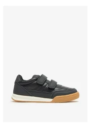 Mister Duchini Panelled Sneakers with Hook and Loop Closure