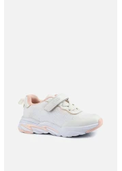 Vicco Rover Lighted Baby Girl White Sports Shoes