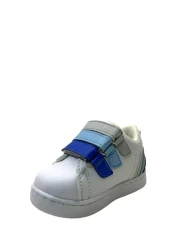 Tuğba Ortopedi 2727 حذاء رياضي للأطفال حديثي الولادة باللون الأبيض/الأزرق