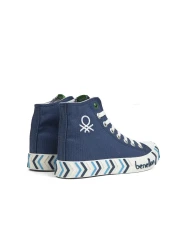 Benetton ®| Bn-30636-3374 Navy Blue - Children's Sneakers