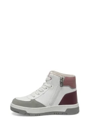 U.S. Polo Assn. VALERIN 3PR White Girls' High Sneaker