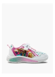 Barbie حذاء رياضي مضيء بطبعة باربي مع إغلاق بخطاف وحلقة