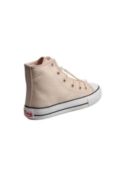 MP ONE Smartstep Kids Smart Adjustable Lace-up Beige Sneakers