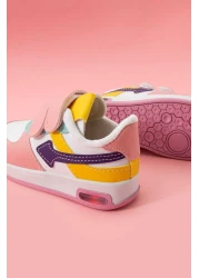 GAK RUN حذاء رياضي مريح للأطفال من الجنسين مع أحذية رياضية مرنة وفيلكرو