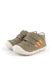 Rakerplus Grizzy Genuine Leather Khaki First Step Unisex Baby Shoes