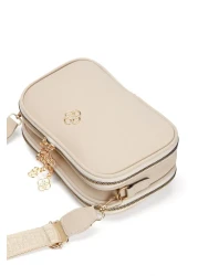 Adelina Bags Clover Detailed Women's Shoulder Bag - Cross Strap