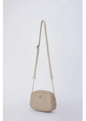 Pierre Cardin Print Sand Beige Women's Shoulder Bag 05PO22Y1543