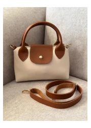 RumyaCollection حقيبة يد وكتف نسائية كريمية صغيرة للحفلات