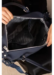 Just Polo Women's 3 Compartment Long Cross Strap Lacos Shoulder & Hand Bag