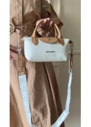 Just Polo حقيبة كتف و يد نسائية قماش بولو