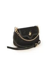 Beverly Hills Polo Club حقيبة كتف نسائية سوداء - موديل 05BHPC8039